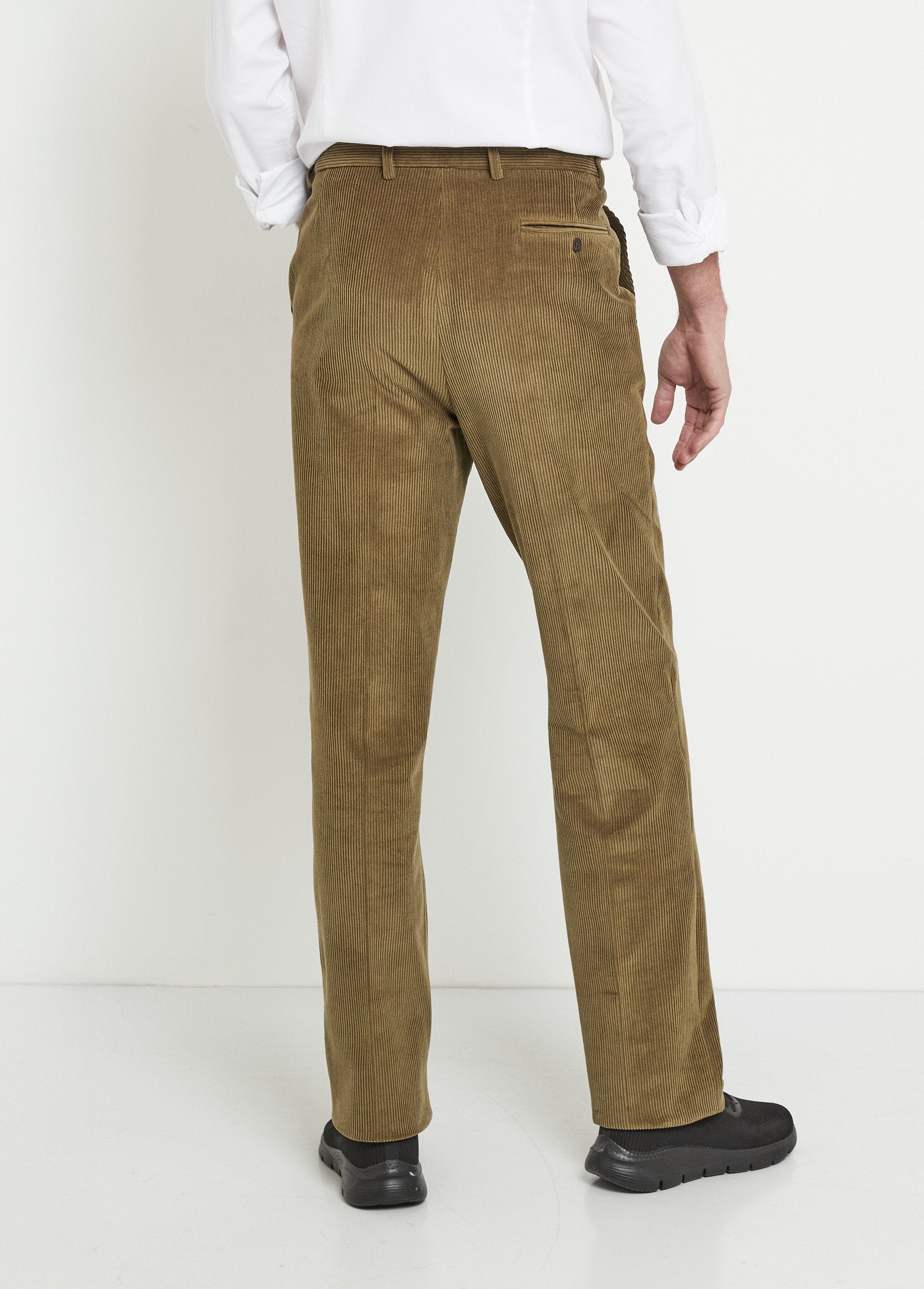 Straight-leg_pants_with_comfort_elastic_waistband_Bronze_velvet_DO1_slim