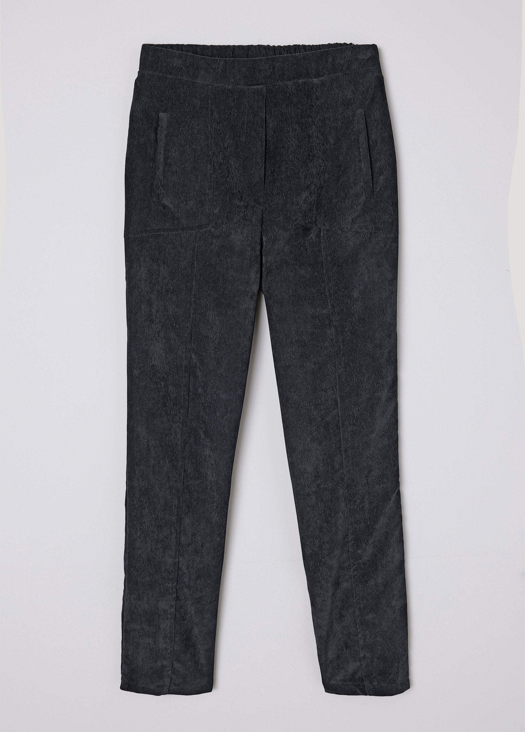 Straight_pants_with_elasticated_waist_and_milleraies_velvet_Black_AP1_slim