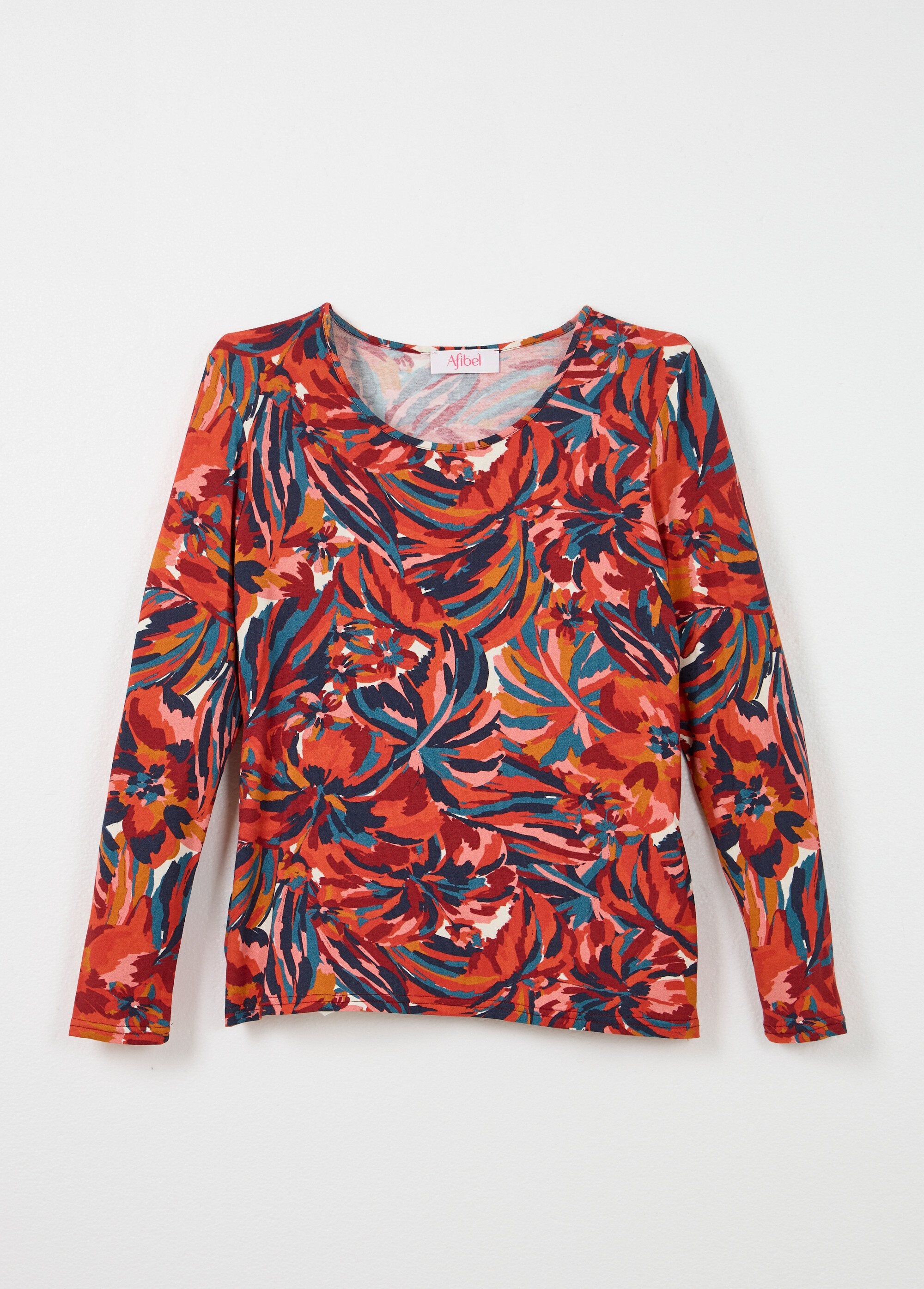 Floral_long-sleeved_round-neck_t-shirt_Tomette_print_AP1_slim