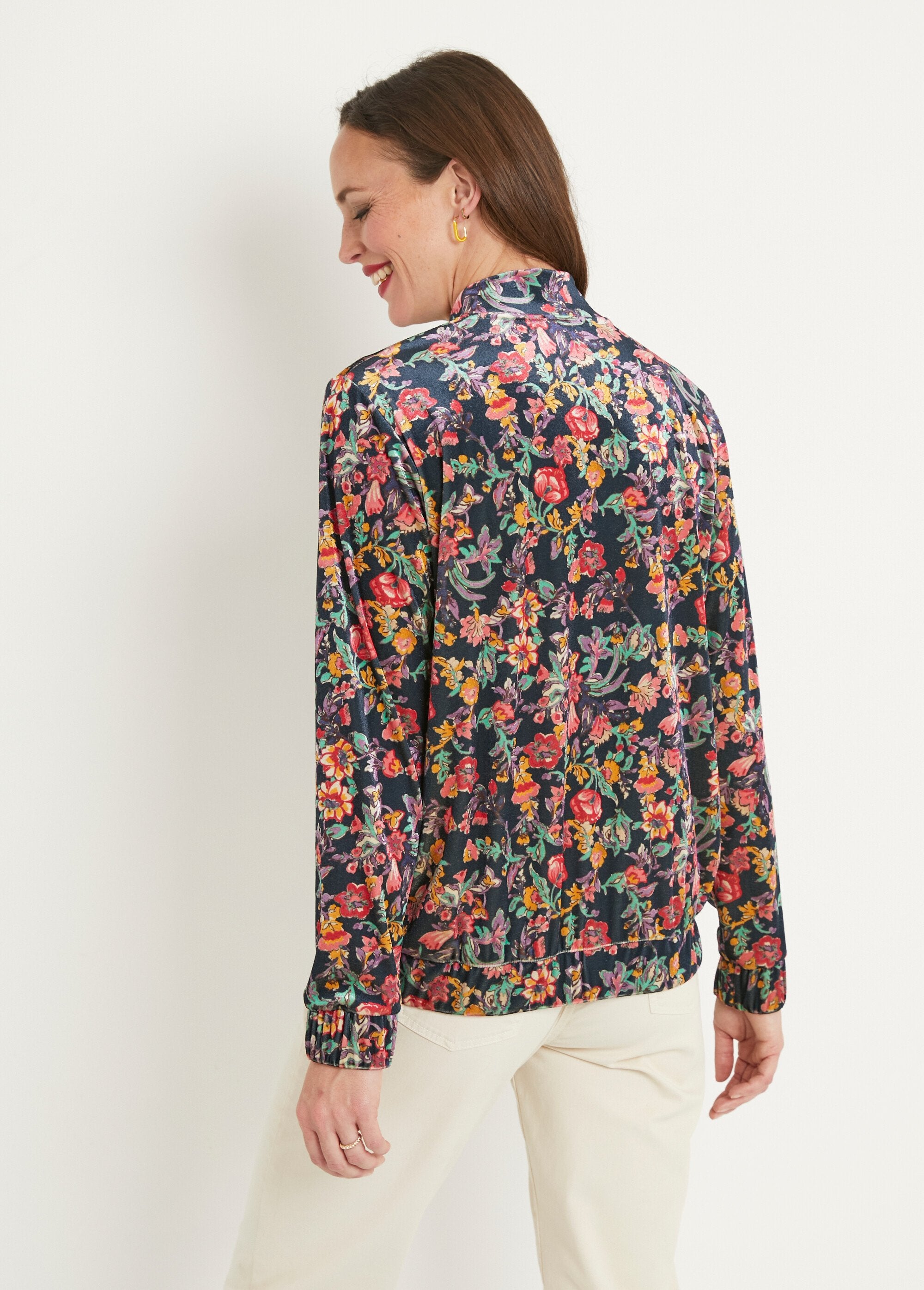 Floral_velvet_zip-up_bomber_jacket_Navy_and_pink_DO1_slim