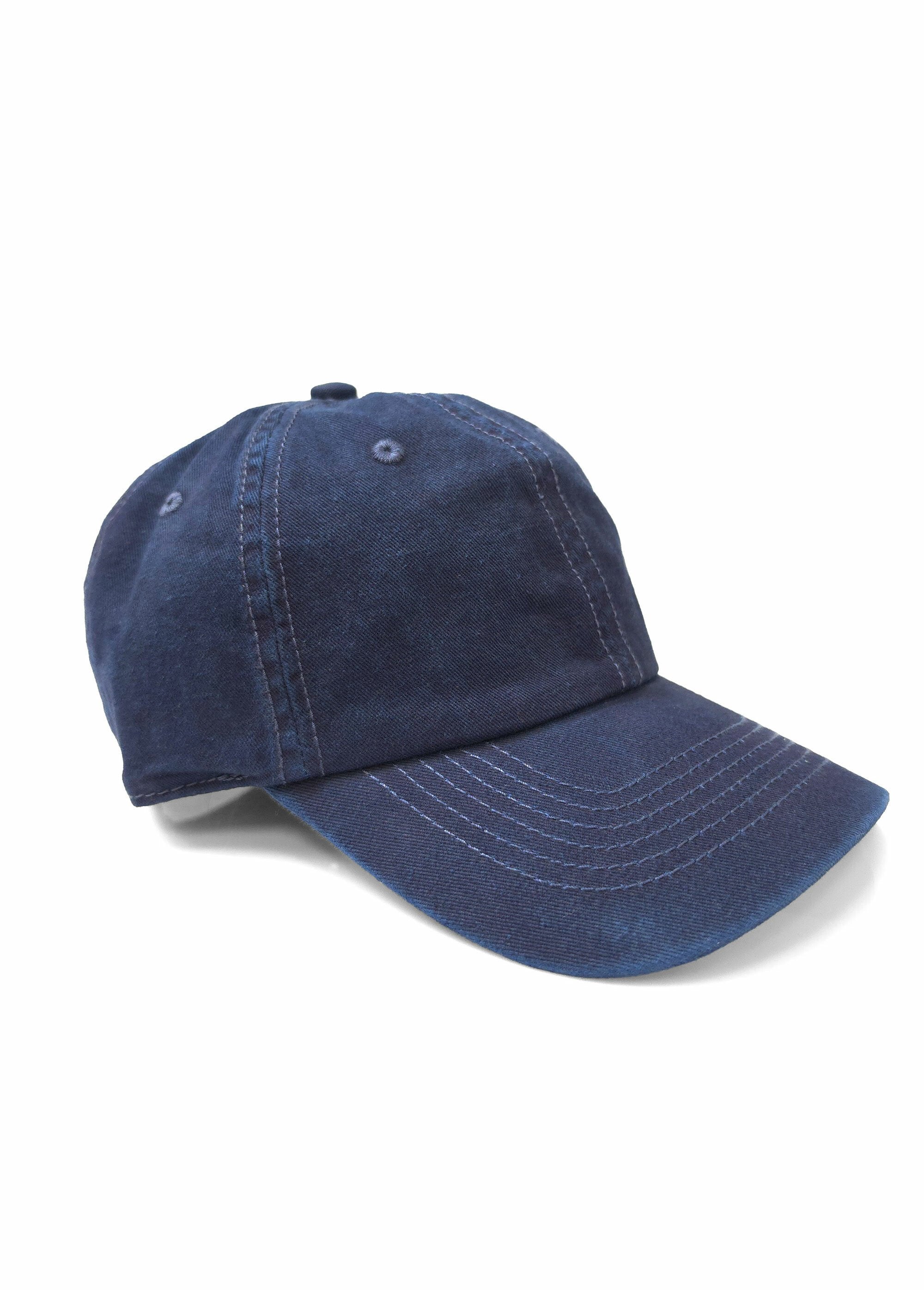 Pure_cotton_cap,_faded_effect_Navy_blue_FA1_slim