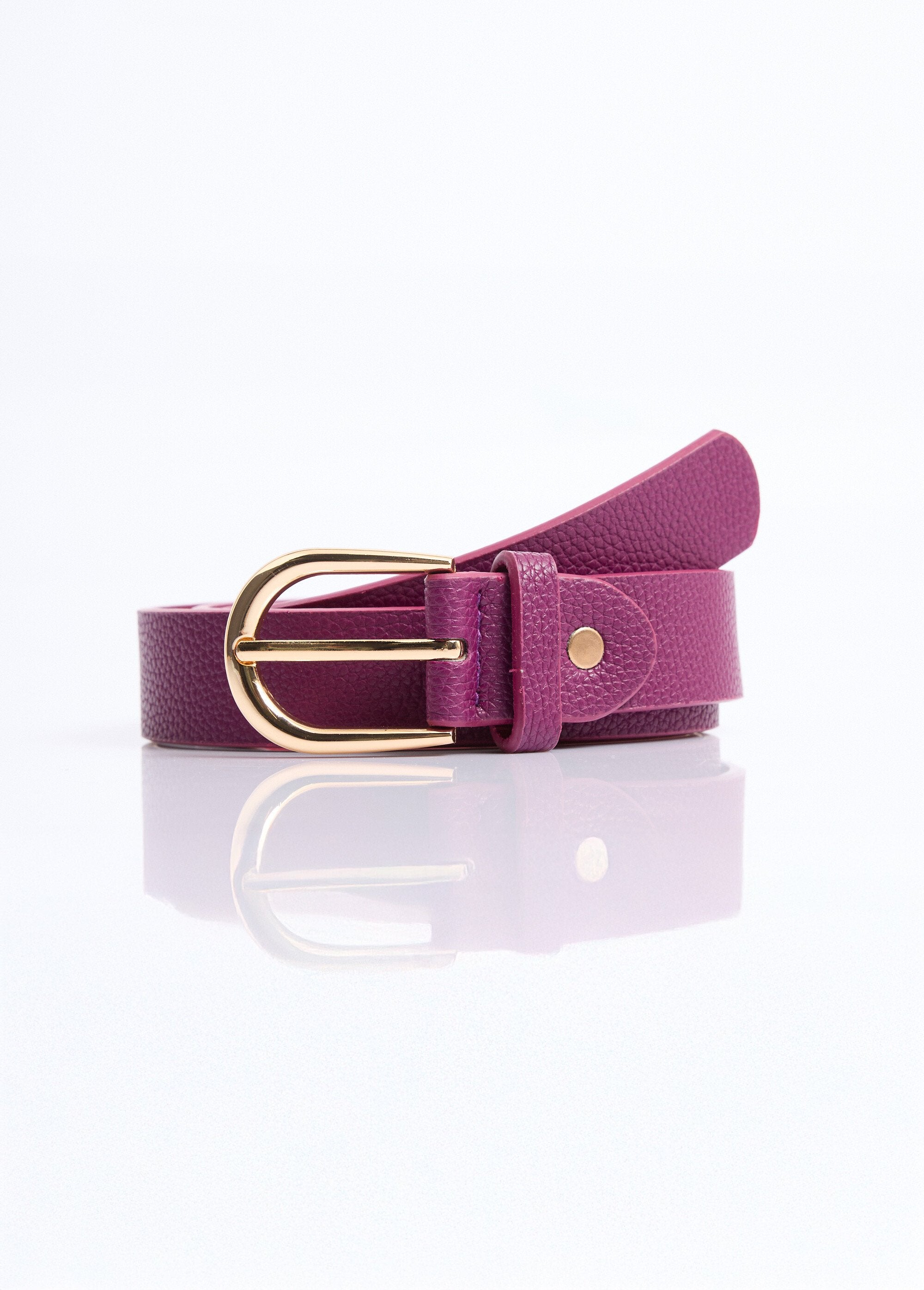 Grained_faux_leather_belt_Plum_FA1_slim
