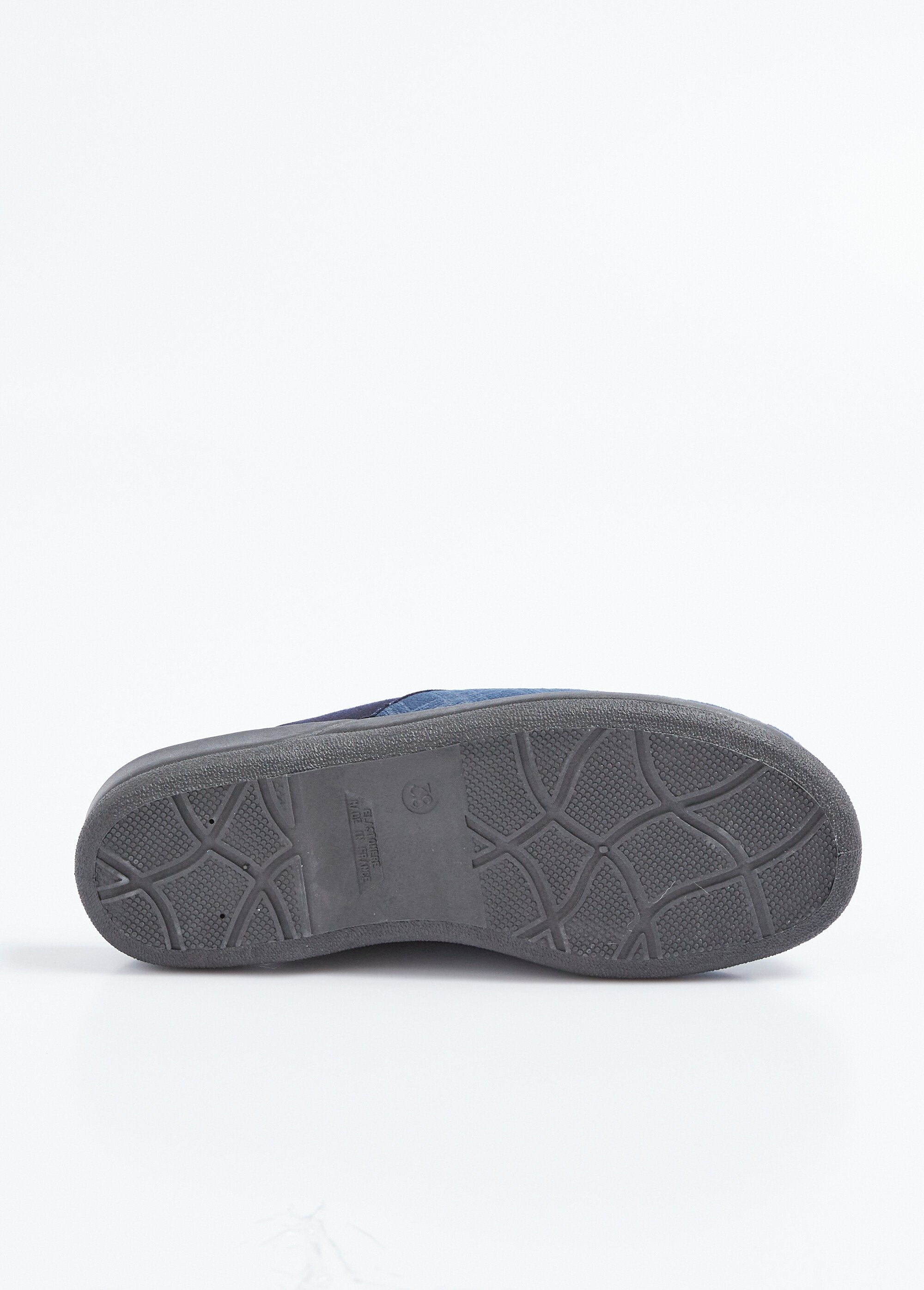 Chaussons_mules_compensées_mixtes_largeur_confort_Marine_UN1_slim