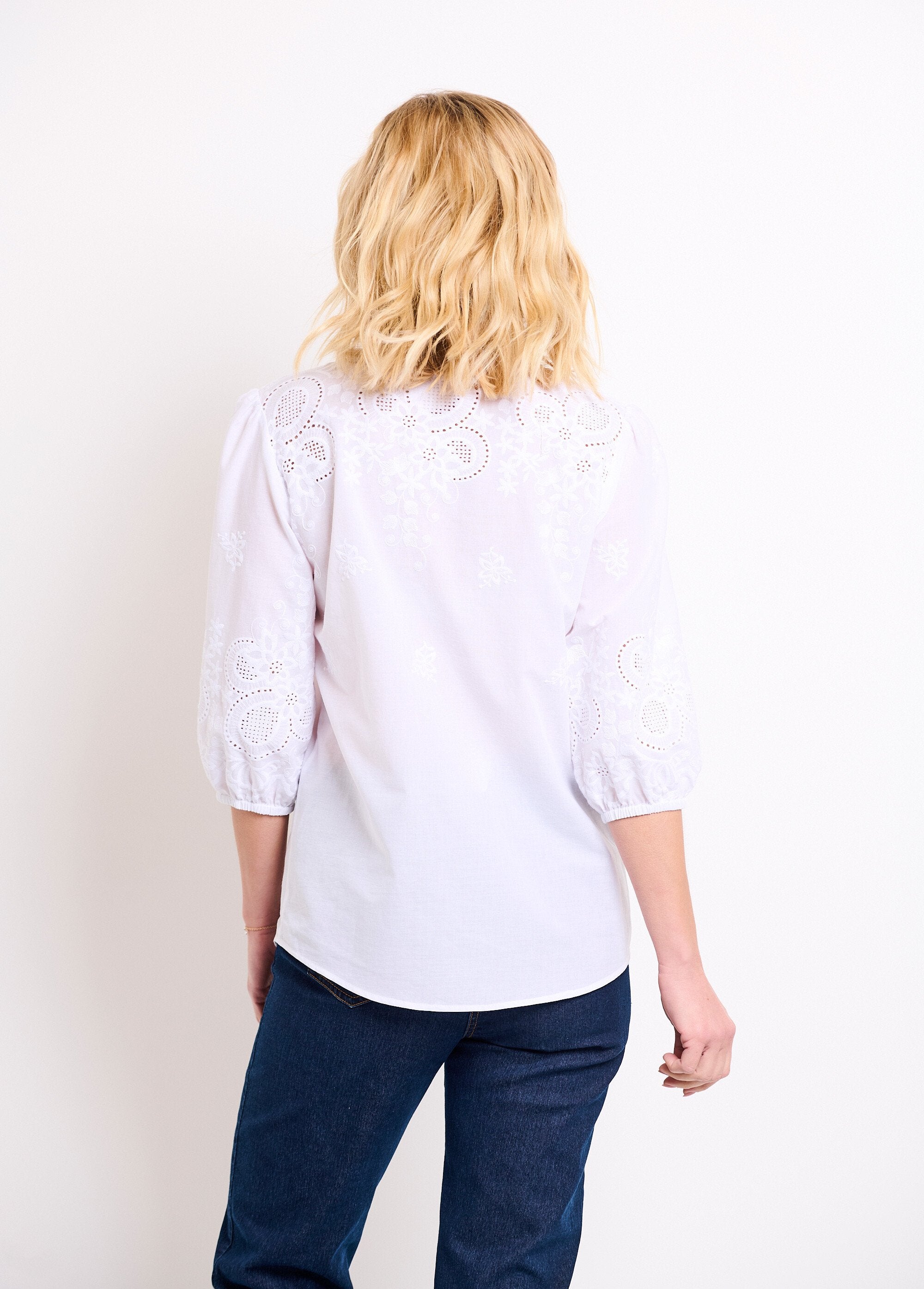 Long_embroidered_cotton_blouse_with_3/4_sleeves_White_DO1_slim