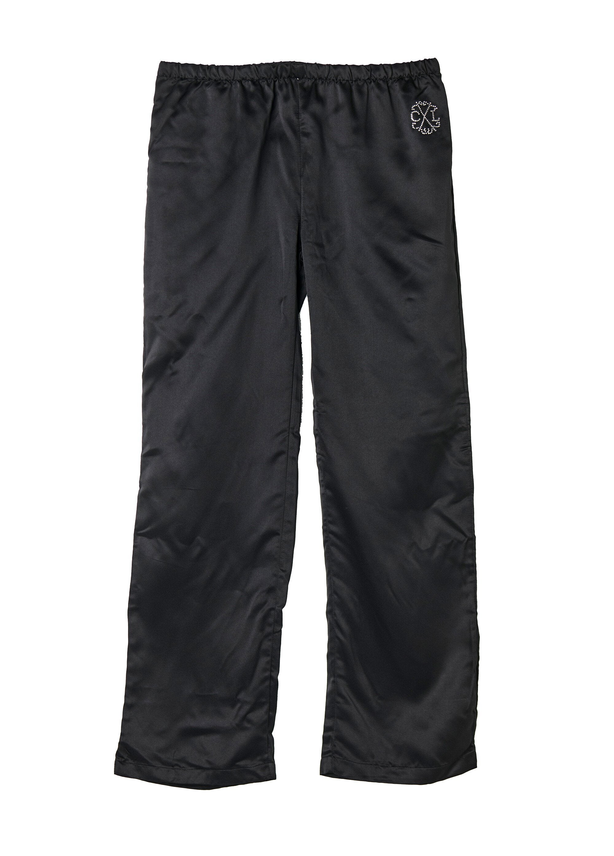 Pantalon_Pyjama_chic_satin_Noir_FA1_slim