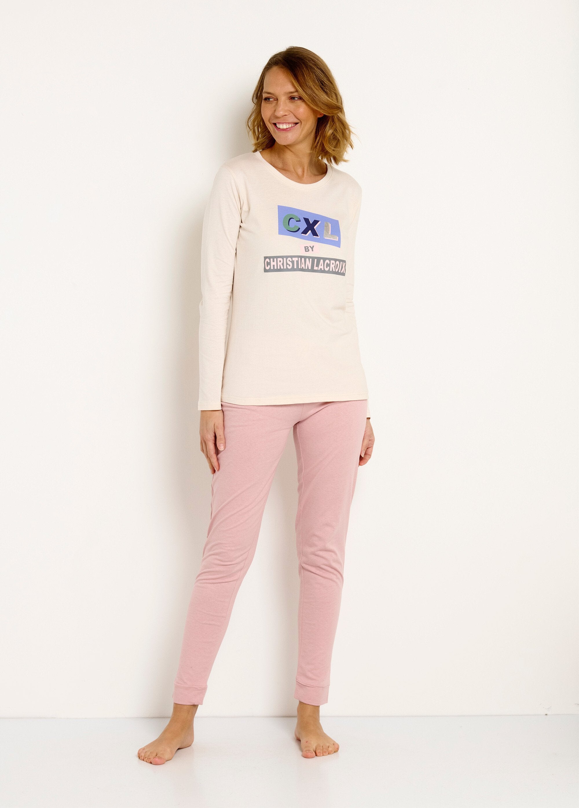 Pyjama_manches_longues_maille_Rose_FA1_slim
