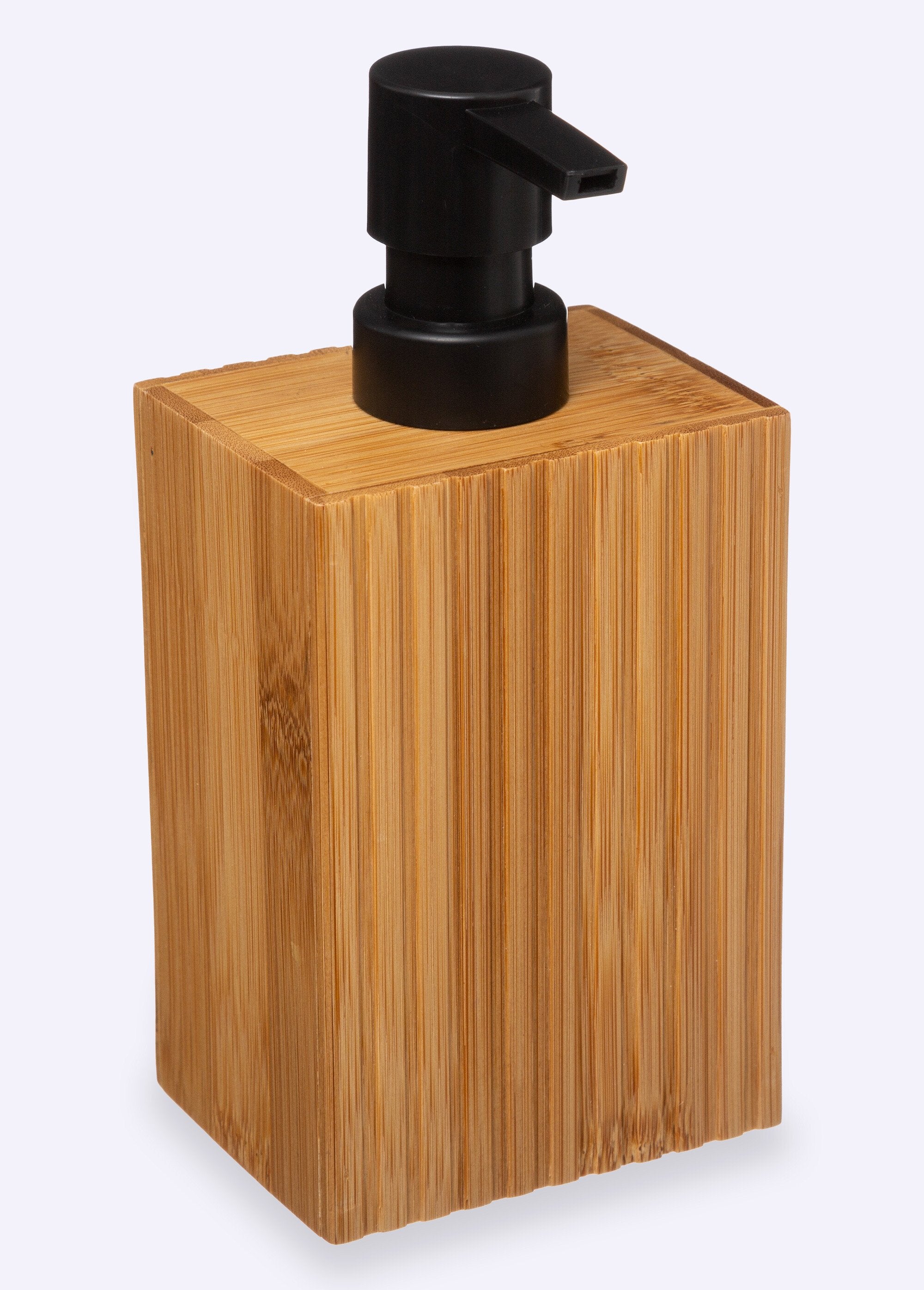 Soap_dispenser,_grooved_bamboo_Bamboo_FA1_slim
