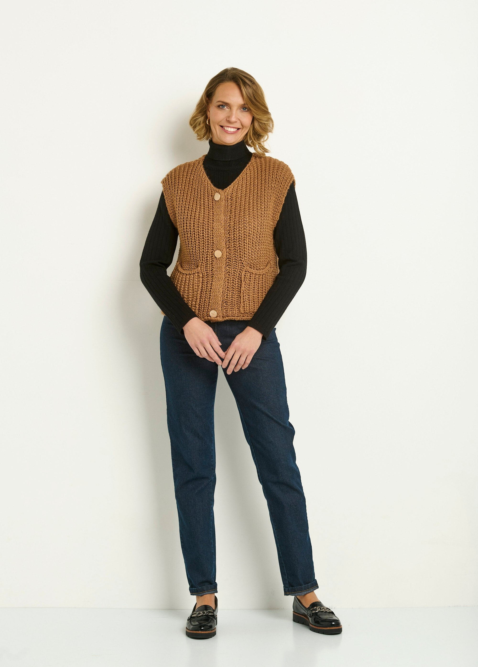 Gilet_sans_manches_maille_grosse_jauge_Camel_SF1_slim