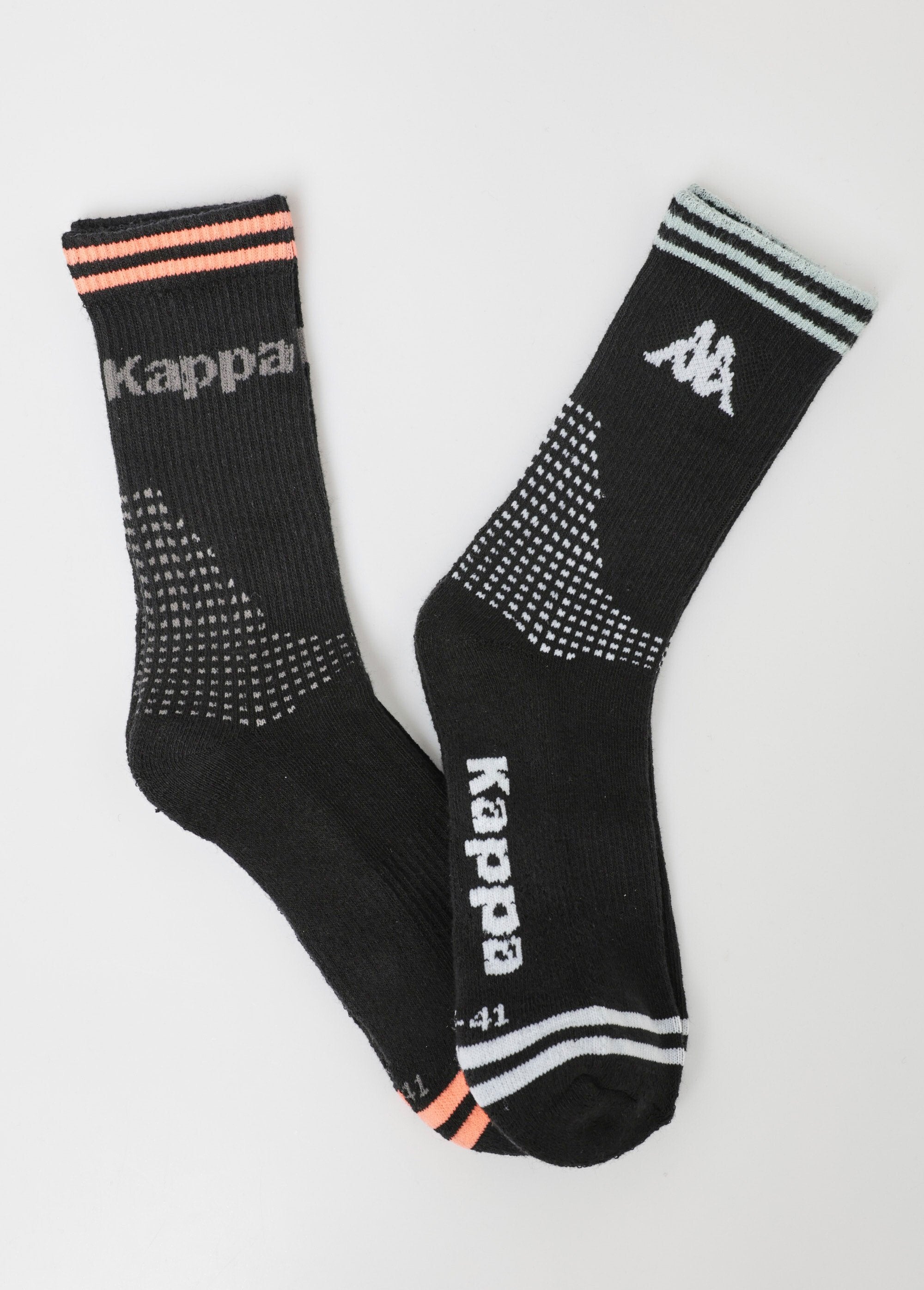 Lot_de_2_Chaussettes_techniques_à_côtes_Noir_FA1_slim