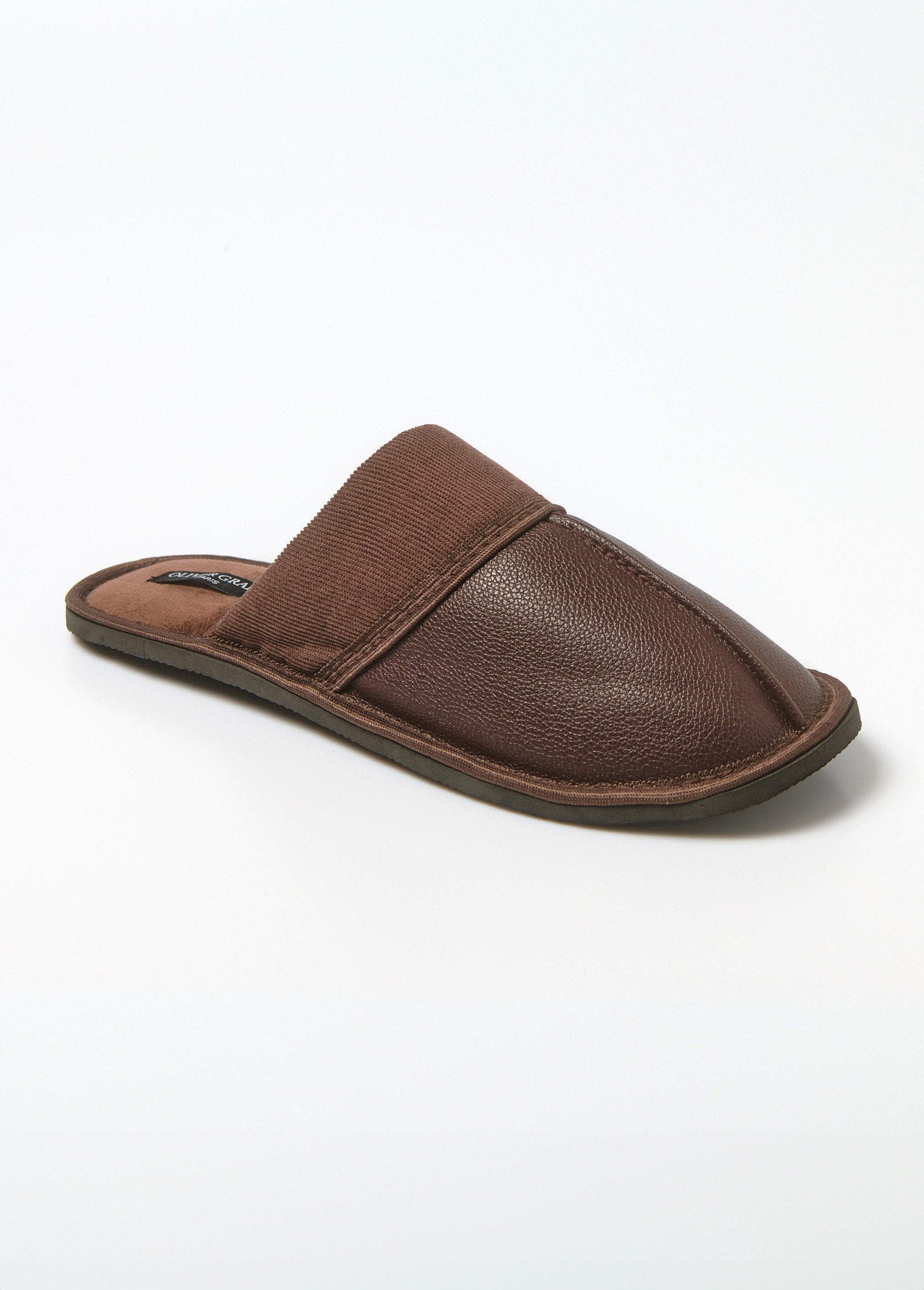 Oliver_Grant®_-_Ribbed_and_Faux_Leather_Slippers_Brown_FA1_slim