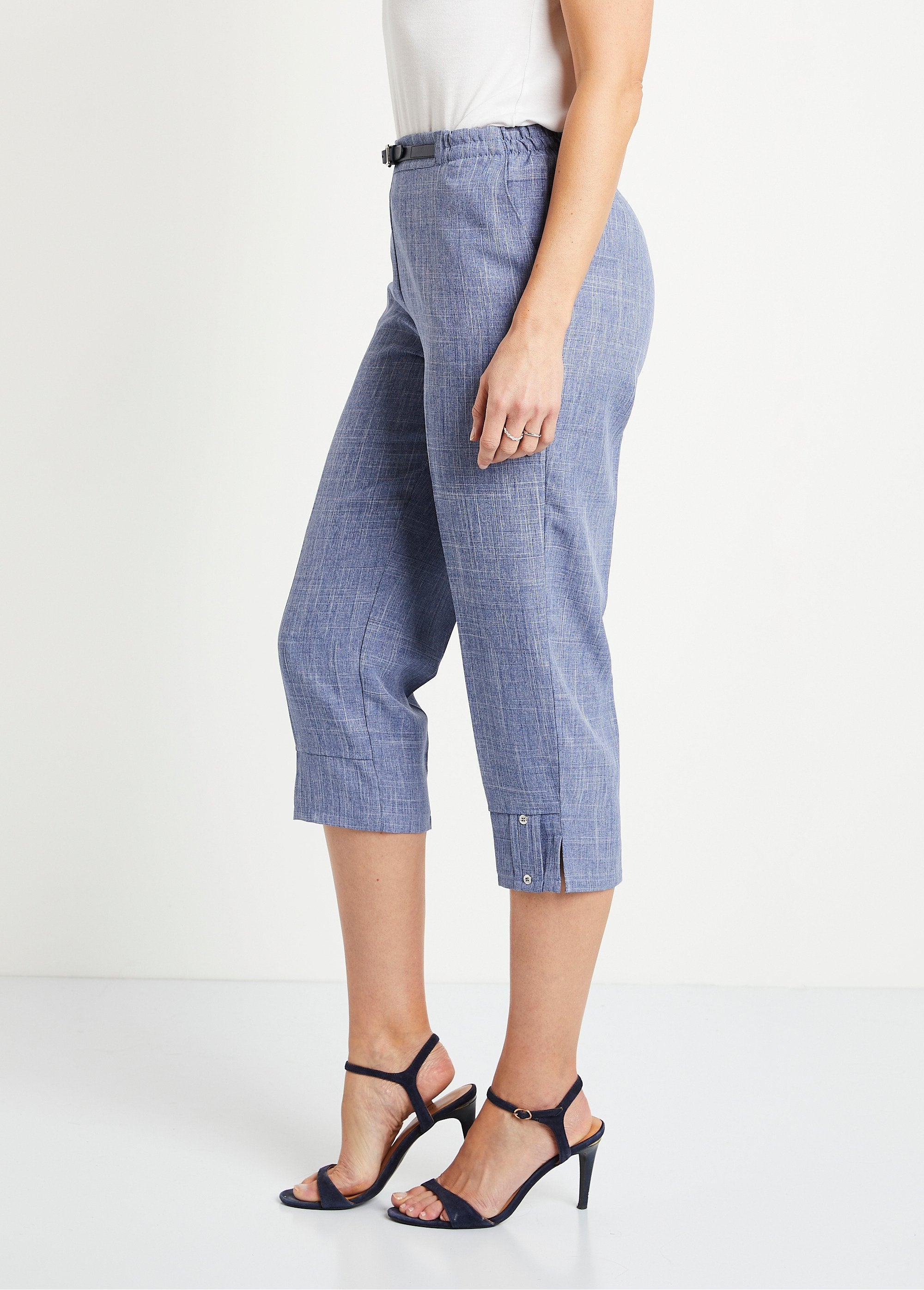 Cropped_pants_with_semi-elasticated_waistband_Blue_DR1_slim