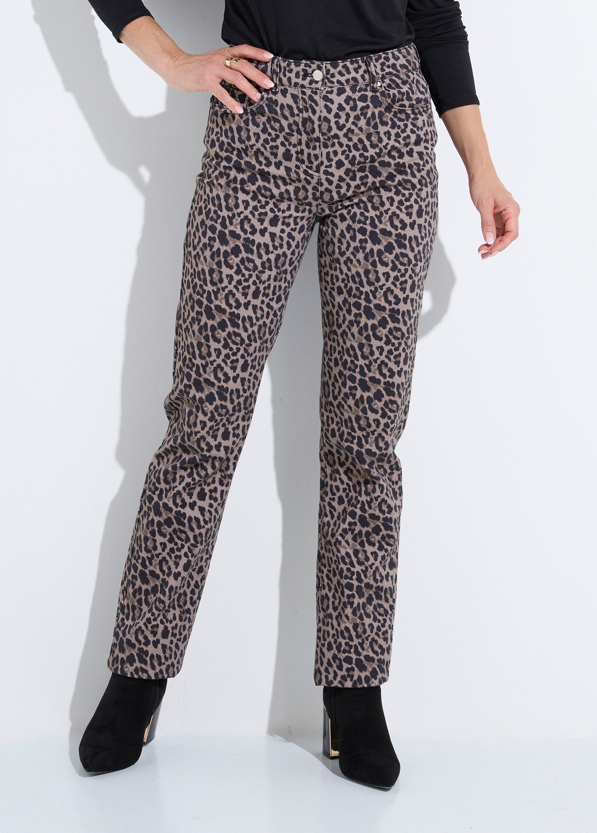 Pantalon_droit_5_poches_coton_stretch_Leopard_FA1_slim