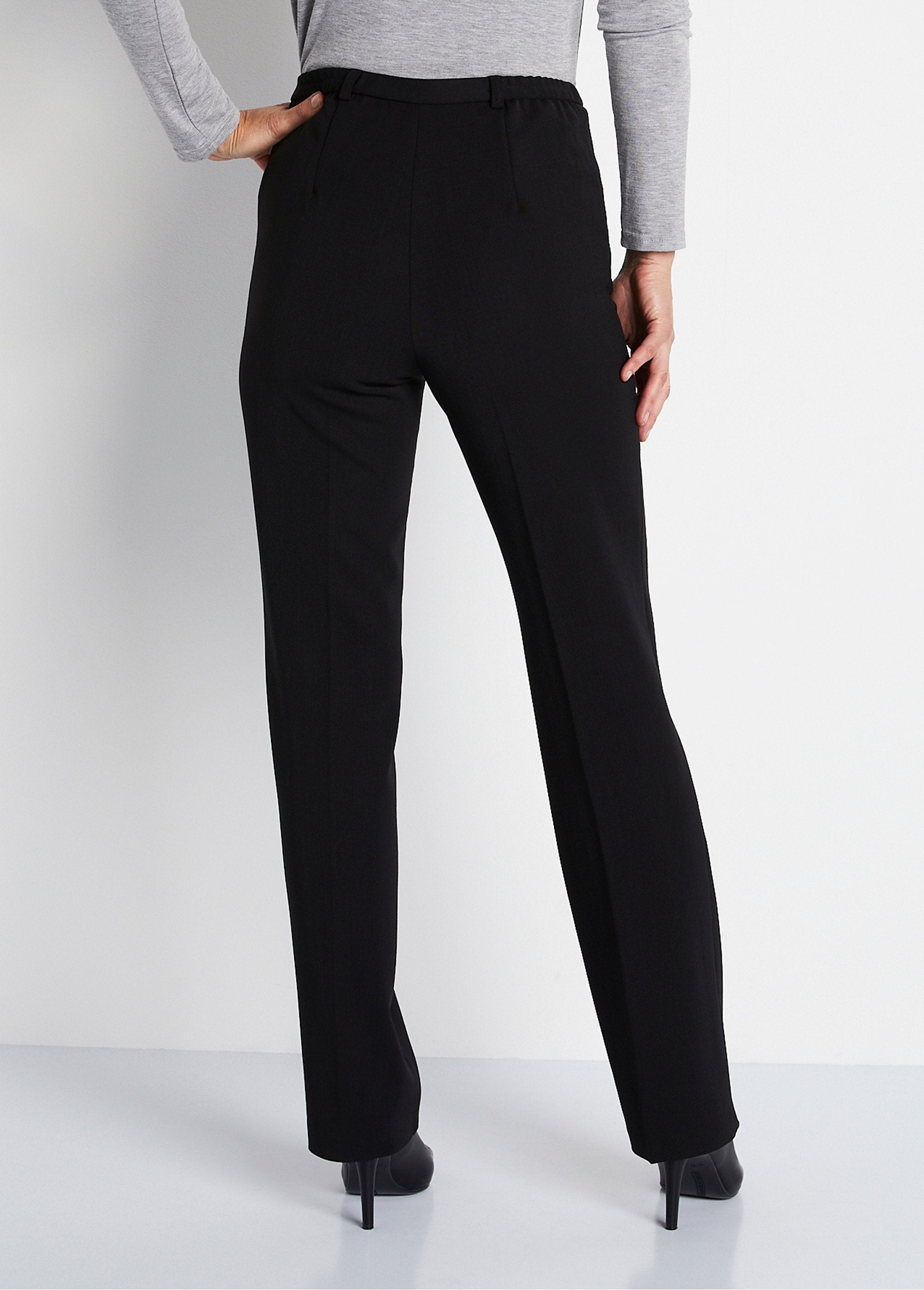 Straight_semi-elasticated_waist_pants_Black_DO1_slim