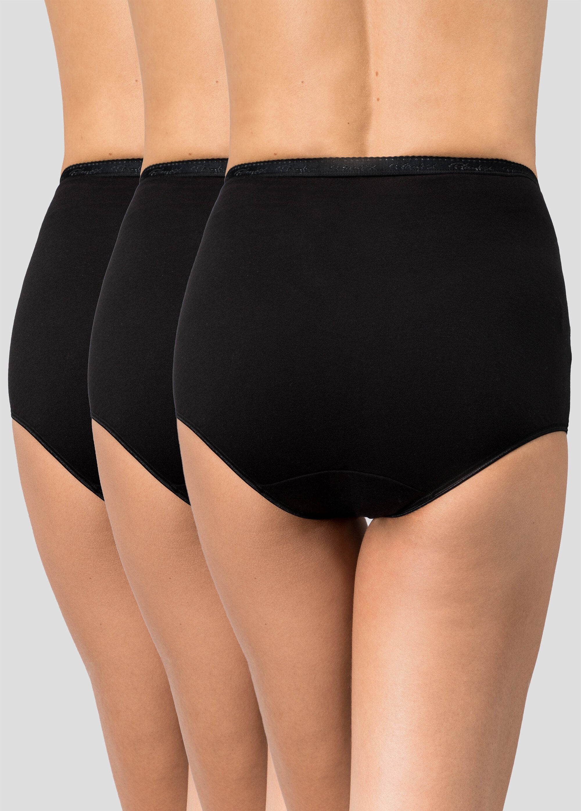 Playtex®_-_Pack_of_2_high-waisted_organic_cotton_panties_+_1_free_Black_lot2+1free_DO1_slim