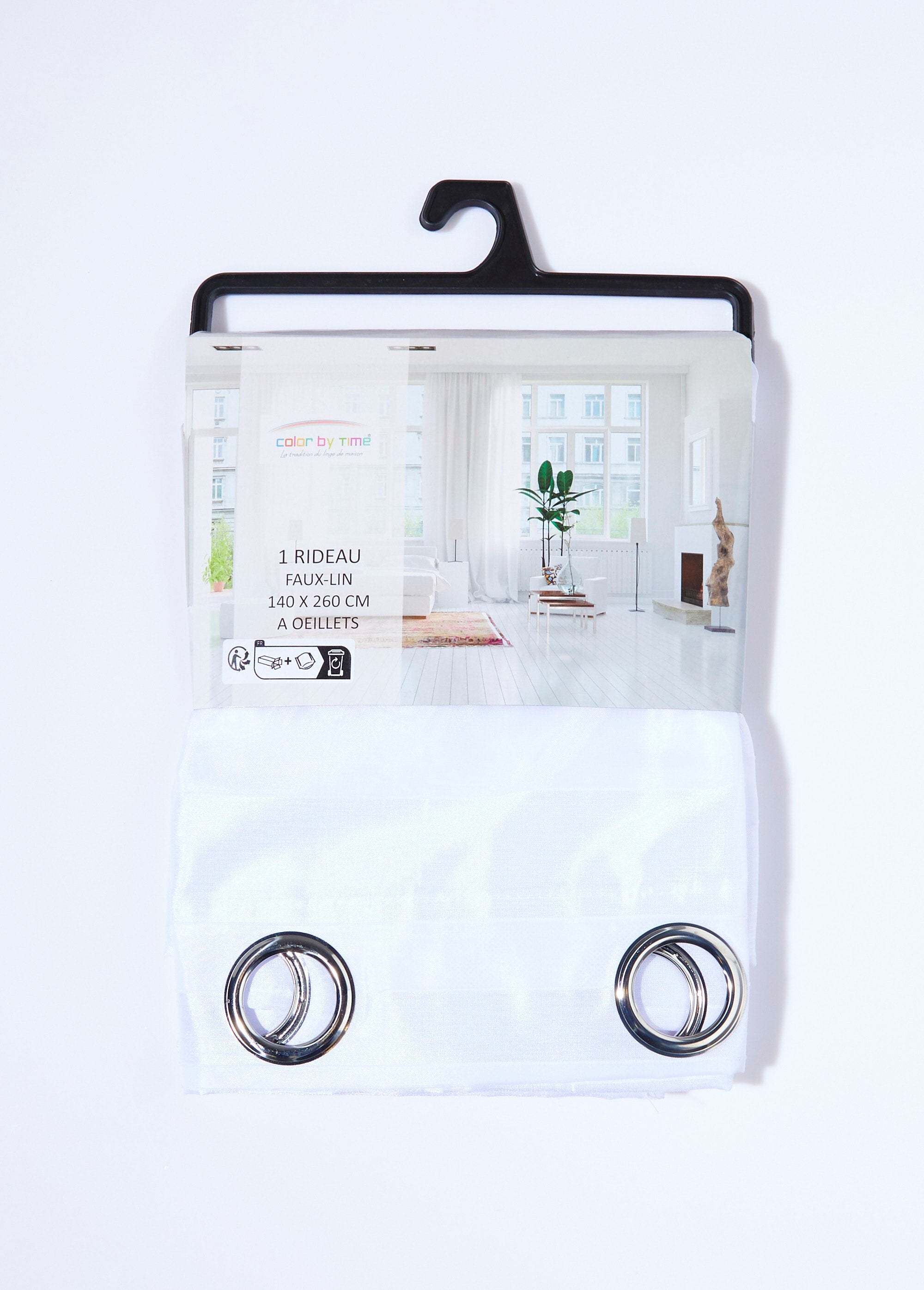 1_panel_curtain_with_eyelets,_clear_horizontal._White_DE2_slim