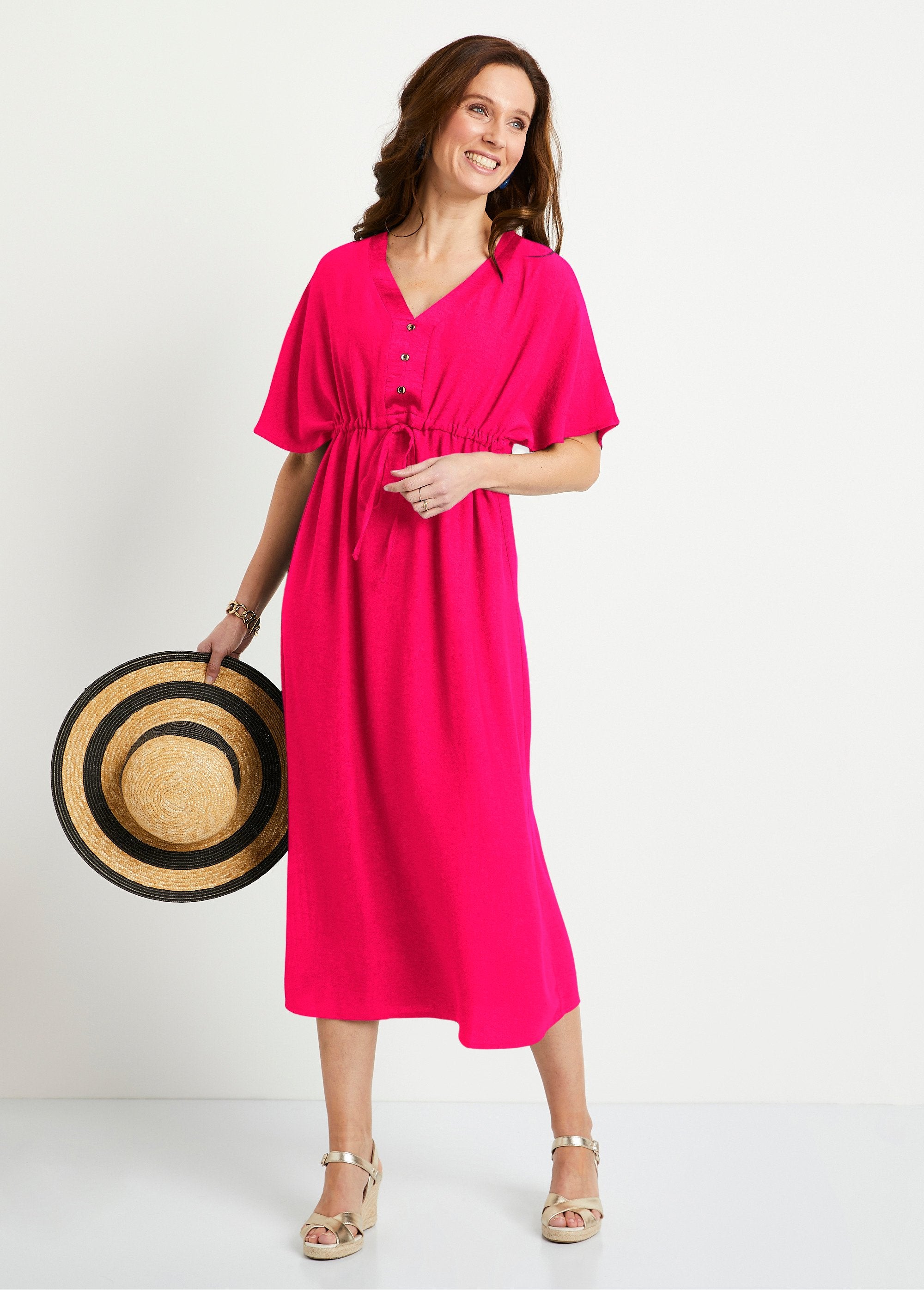 Long_plain_loose_dress_Fuchsia_SF1_slim