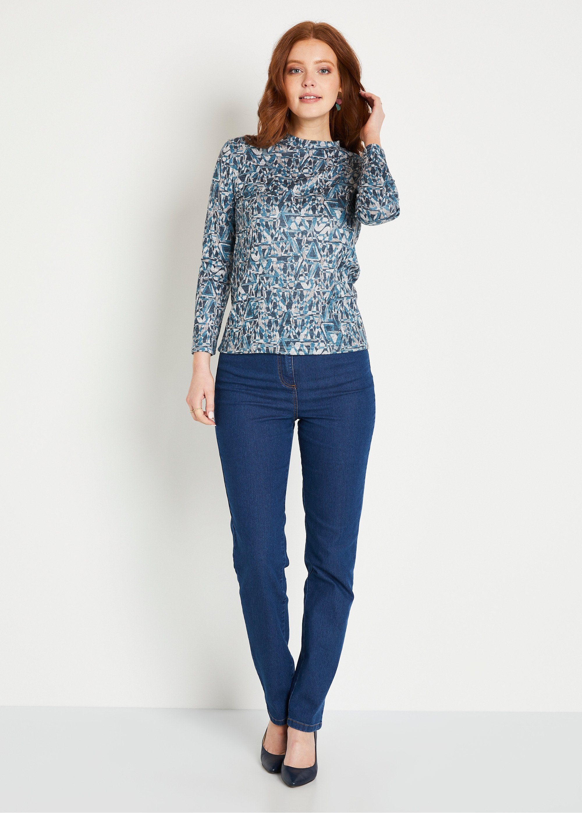 Stretch_heather_knit_under-pull_Blue_and_gray_SF1_slim