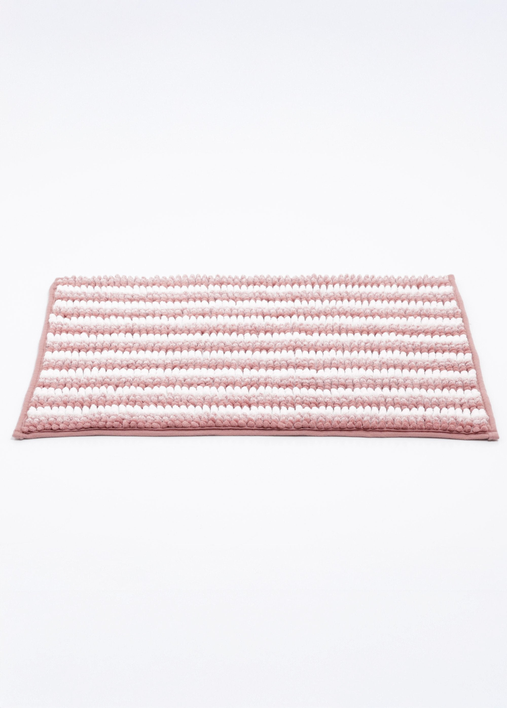 Non-slip_chenille_bath_mat_Pink_FA1_slim