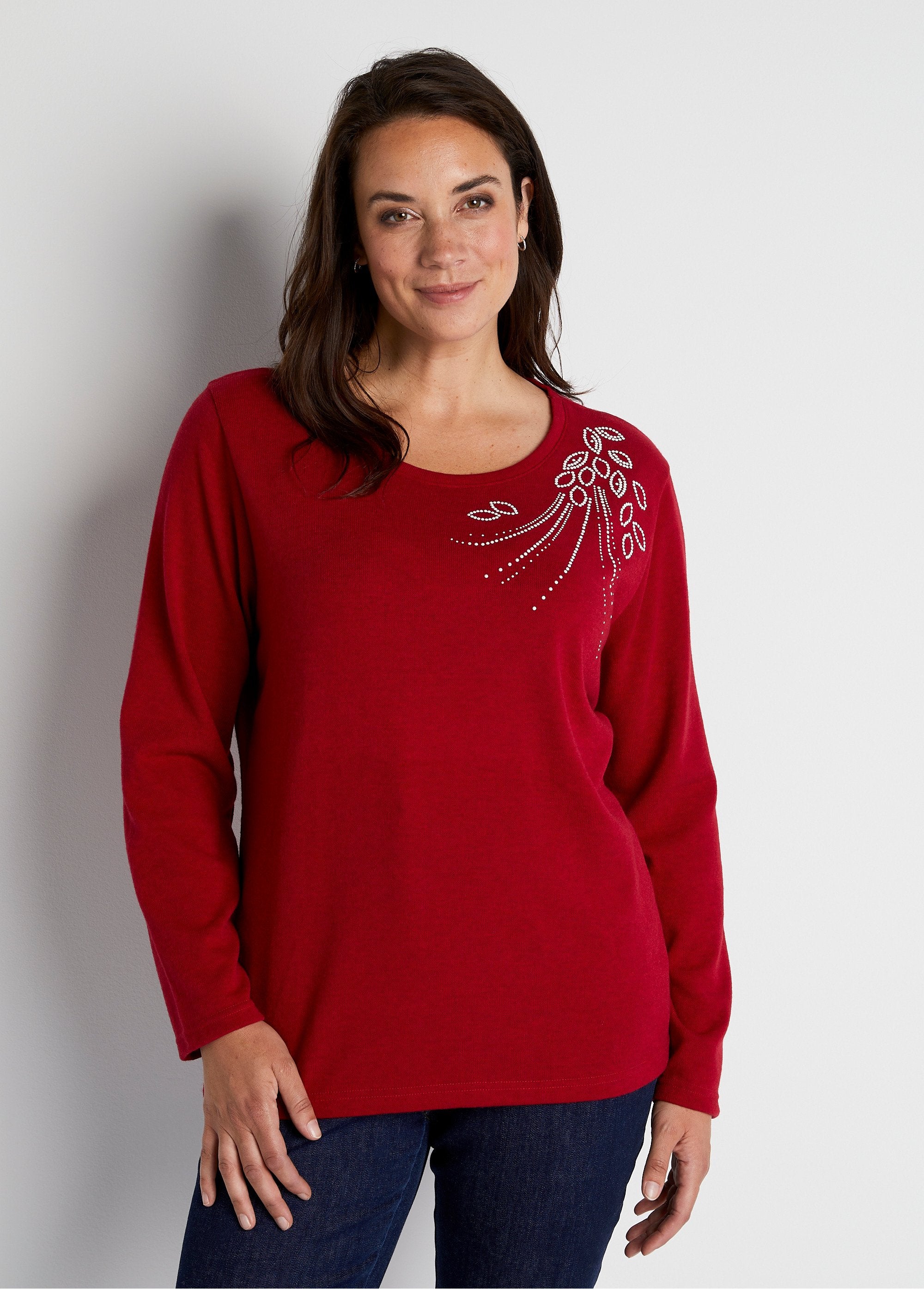 Short_warm_knit_beaded_T-shirt_Bordeaux_FA1_curvy