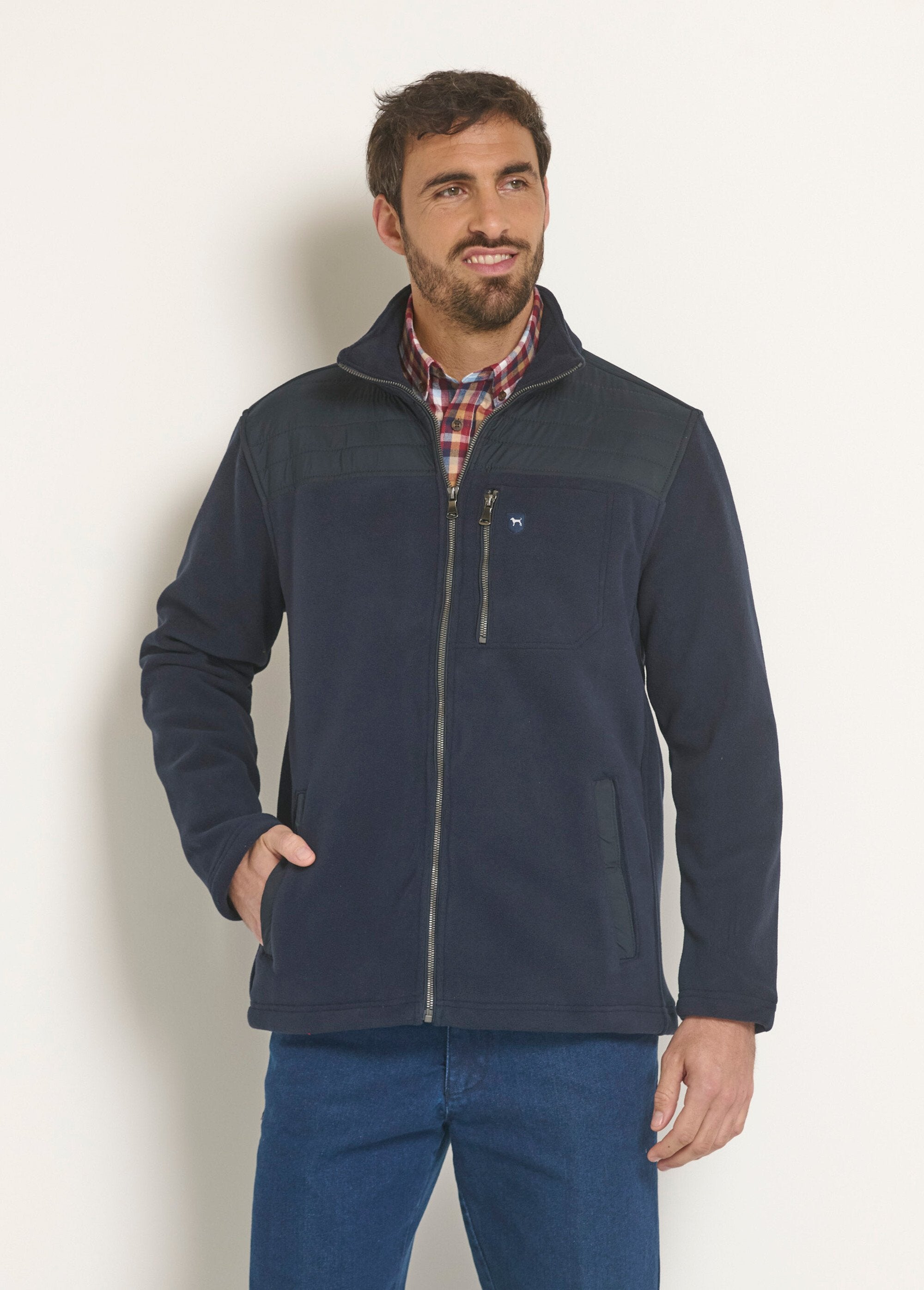 Zipped_fleece_jacket_with_shoulder_inserts_Marine_FA1_slim